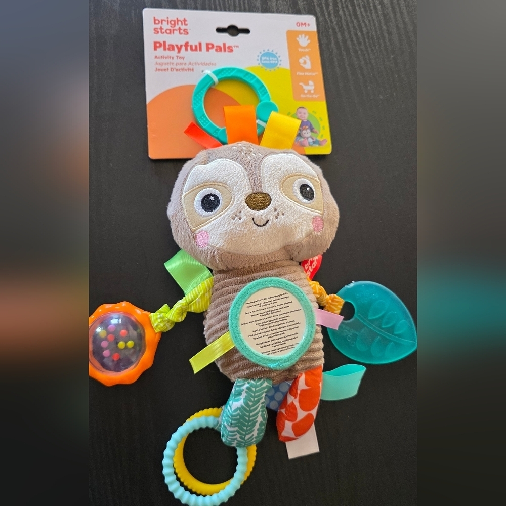 Colorful Sloth Activity Toy
